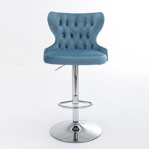 LUCIE BOUTIQUES Swivel Bar Stools for Kitchen Island