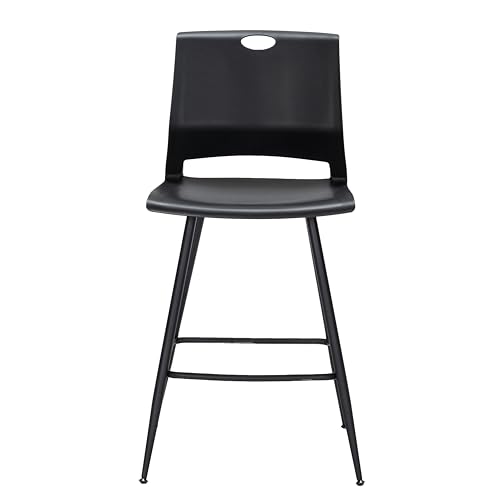 Armless Bar Chairs, Set of 2, 26 Inch Seat Height