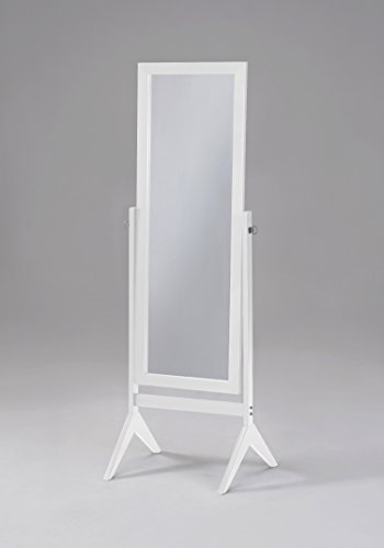 Wooden Cheval Floor Mirror