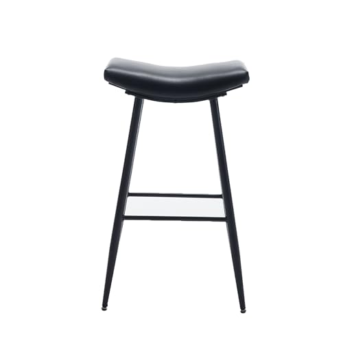 LUCIE BOUTIQUES Set of 2 Counter Height Bar Stools for Dining Room & Kitchen