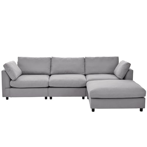 Modular L-Shaped Couch for Living Room, Bedroom, Apartment