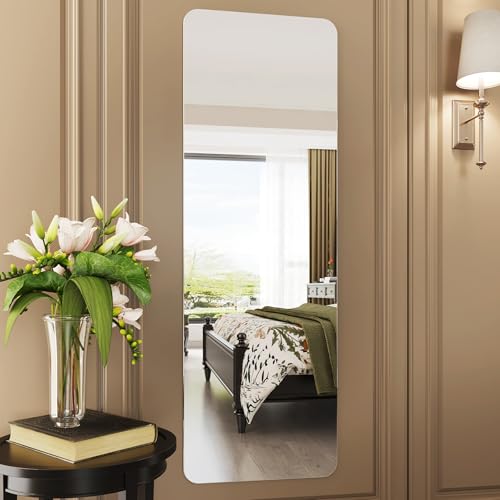 Full Length Mirror with Nano Glass Frameless for Bedroom Wall Mount