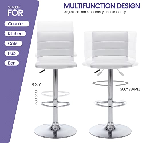 Modern Adjustable Bar Stools for Kitchen Dining