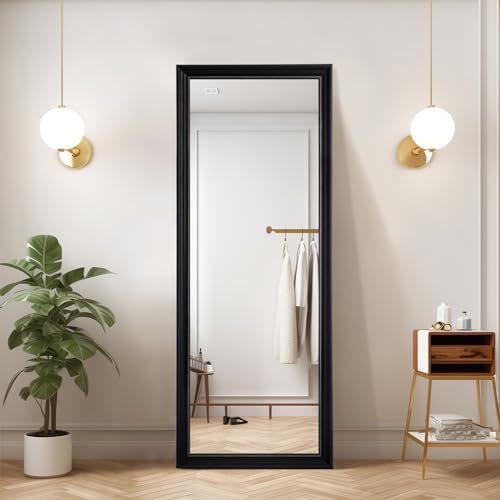 Full Length Beaded Frame Mirror for Bedroom