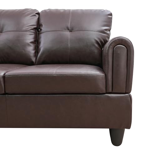 LUCIE BOUTIQUES L-Shaped Modular Couch for Living Room, Apartments, and Office