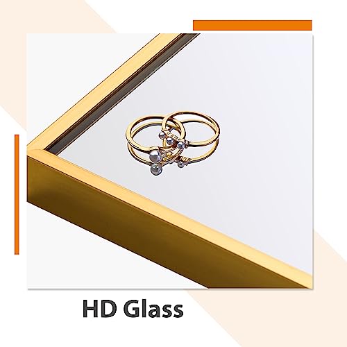 Full Length Metal Floor Mirror for Standing, Hanging or Leaning