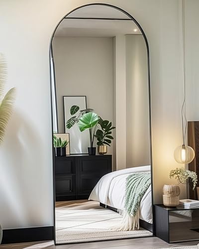 Arched Full Length Mirror for Bedroom and Cloakroom