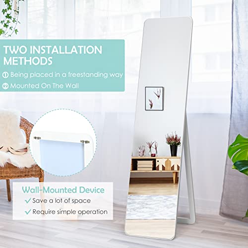 Tangkula Full Length Floor Mirror for Home Office, 63 x 14.5