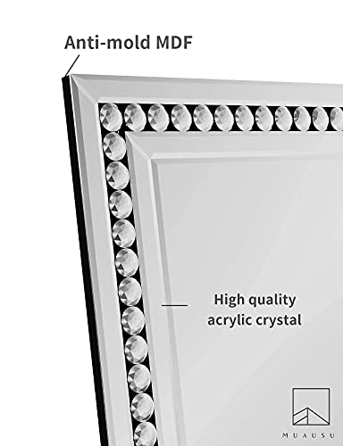 LUCIE BOUTIQUES Full Body Mirror - 59''x 18'' Floor Mirror for Bedroom & Living Room