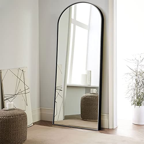 Neutype 65x22 Arched Full Length Floor Mirror for Bedroom
