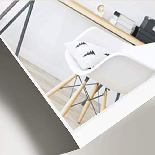 Full-Length Vertical White HD Mirror 65"x23.6"