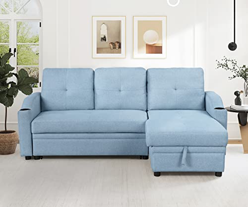LUCIE BOUTIQUES Convertible Sectional Sofa Bed