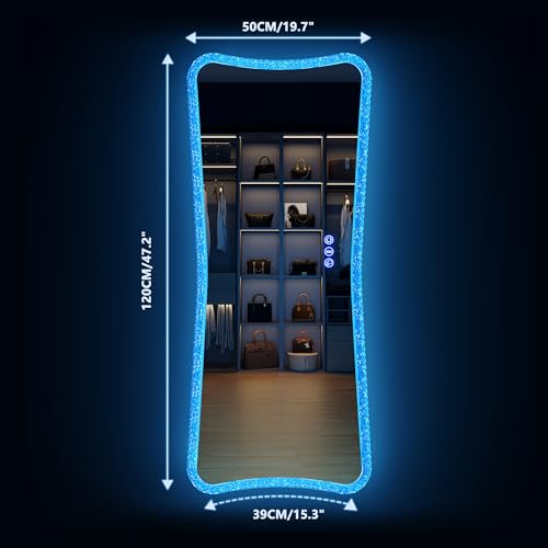Lighted Full Body Mirror for Home