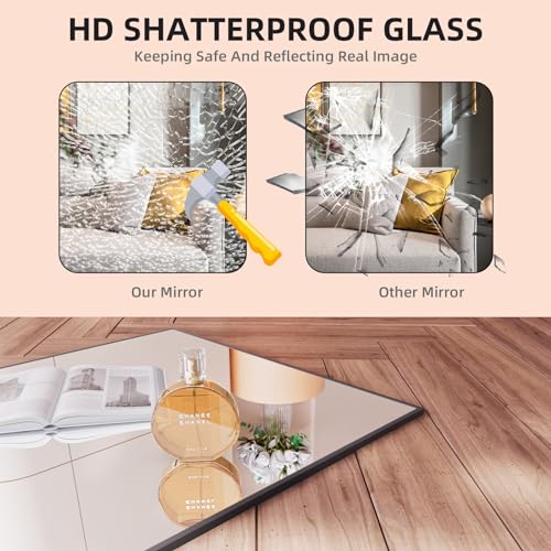 Hasipu 57x16 Full Length Floor Mirror, Freestanding or Leaning Wall Mirror for Bedroom Living Room