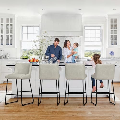 LUE BONA 26 Inch Counter Height Bar Stools Set