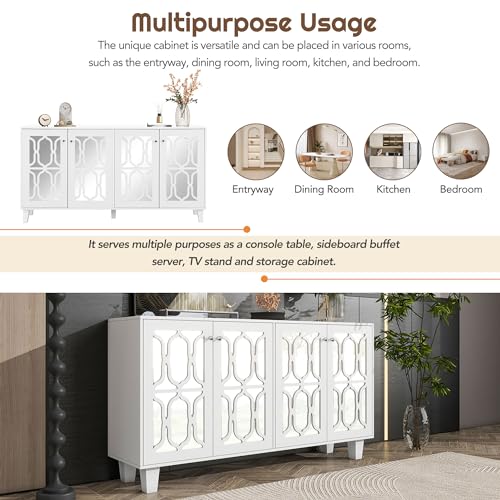 Modern TV Media Console for 65 Inch TV