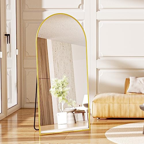 Oversized Arched Full Length Mirror for Living Room and Bedroom