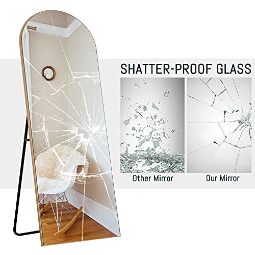 Arched Full Length Mirror for Full Body Dressing