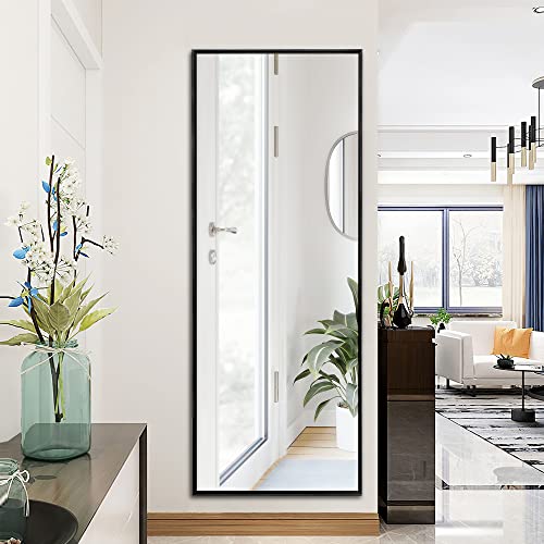 NeuType Full-Length Mirror with Stand (Black)