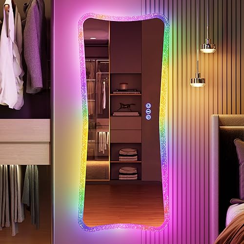 Lighted Full Body Mirror for Home