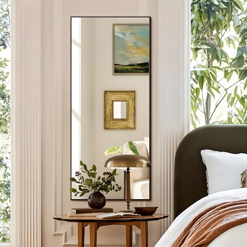 Aluminum Alloy Full Body Mirror for Bedroom, Living Room, Dressing Room