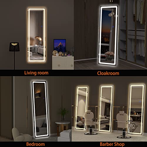 Hasipu Full Length LED Floor Mirror