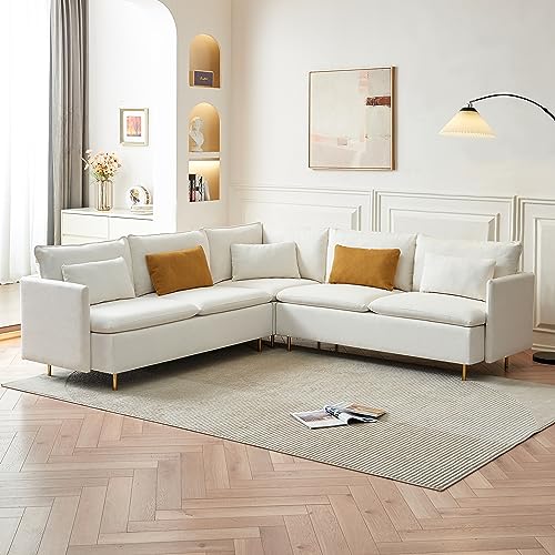Contemporary Tufted Upholstered Sofa for Living Room, Apartment, Office