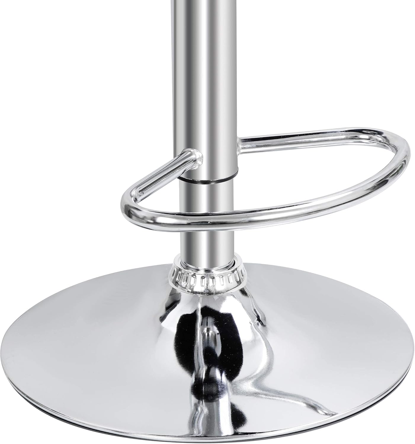 Adjustable Swivel Bar Stools for Modern Kitchen Counter, Set of 2